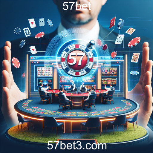 Experiência Imersiva: Jogos Ao Vivo na 57bet